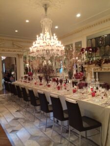 One of the most stunning rooms was the "Winter Wonderland Celebration: Baccarat's 250th Anniversary" by Amy Lau Design.                                                                                                                                                                                                                          